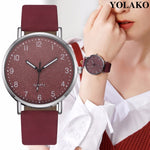 Women Starry Sky Dial Watch