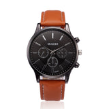 Men's Watch Retro Design Leather