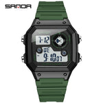 SANDA Brand Men Sports Watch