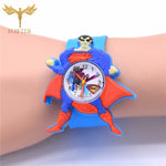 Cartoon Iron Hero Watches For Boy Kids