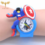 Cartoon Iron Hero Watches For Boy Kids