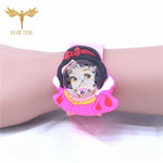 Pink Girls Watch 3d Cartoon Rubber Watches Child