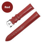 Genuine Leather Watchband Men Women