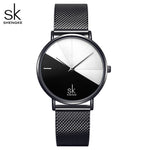 SK Luxury Leather Watches Women