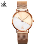 SK Luxury Leather Watches Women