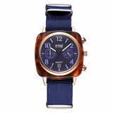 Women Canvas Strap Square Sports Watch