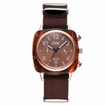 Women Canvas Strap Square Sports Watch