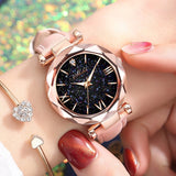 Women Watch Fashion Leather Band Ladies Quartz