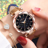 Women Watch Fashion Leather Band Ladies Quartz