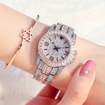 Rhinestone Watch For Women Quartz