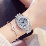 Rhinestone Watch For Women Quartz