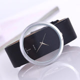 1PCS Top Leather Quartz Watch Lady Watches