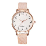 Simple Number Dial Ladies Watches