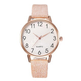 Simple Number Dial Ladies Watches