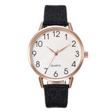 Simple Number Dial Ladies Watches