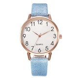 Simple Number Dial Ladies Watches