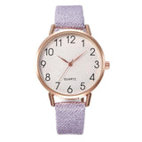 Simple Number Dial Ladies Watches