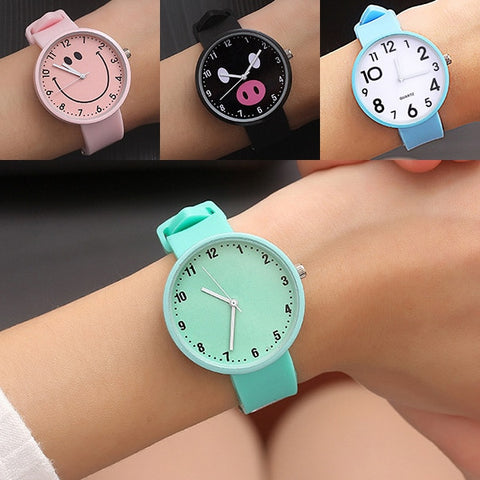 New Silicone Wrist Watch Women