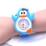 Cute 3D Rabbit Animal Watches for Kids