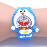 Cute 3D Rabbit Animal Watches for Kids