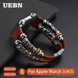 UEBN Genuine Leather Retro For Apple