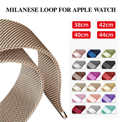 Milanese Watch Band Loop For Apple