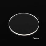 1.2mm Anti scratch Smooth Flat Sapphire Watch Glass Thick Round Transparent Crystal Watch Repair Sapphire Glass 25-38mm