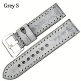 MAIKES Genuine leather watch strap