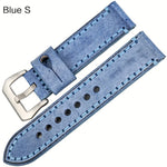 MAIKES Genuine leather watch strap