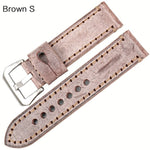 MAIKES Genuine leather watch strap