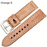 MAIKES Genuine leather watch strap