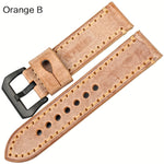 MAIKES Genuine leather watch strap