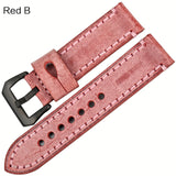 MAIKES Genuine leather watch strap