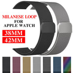 Milanese loop strap for apple watch band