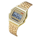 Luxury Rose Gold Women Digital Watch