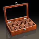 New Wood Watch Display Box