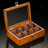 New Wood Watch Display Box